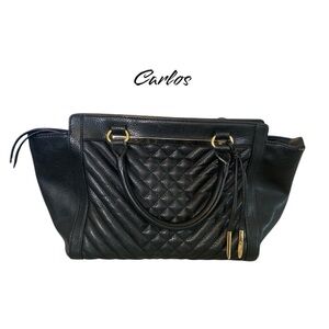 Carlos black purse